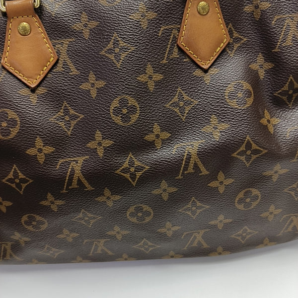 SPEEDY 30 Lona revestida Monogram marrón