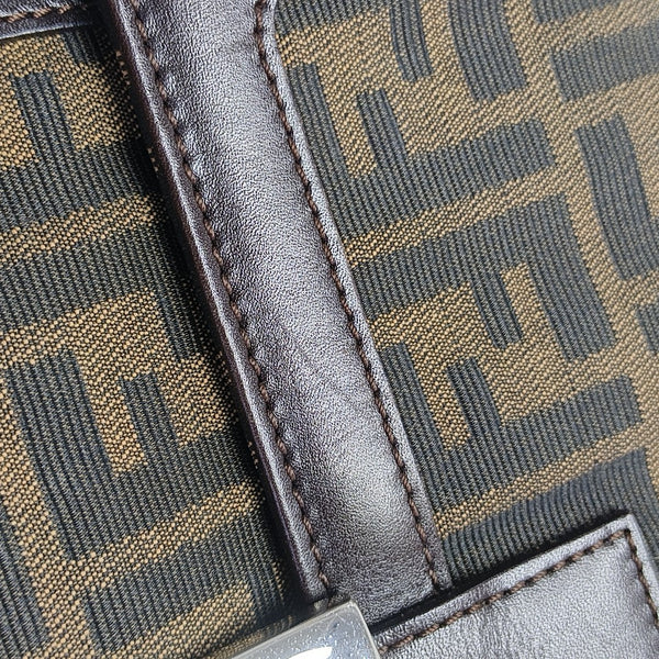 Canvas Shoulder Bag Brown