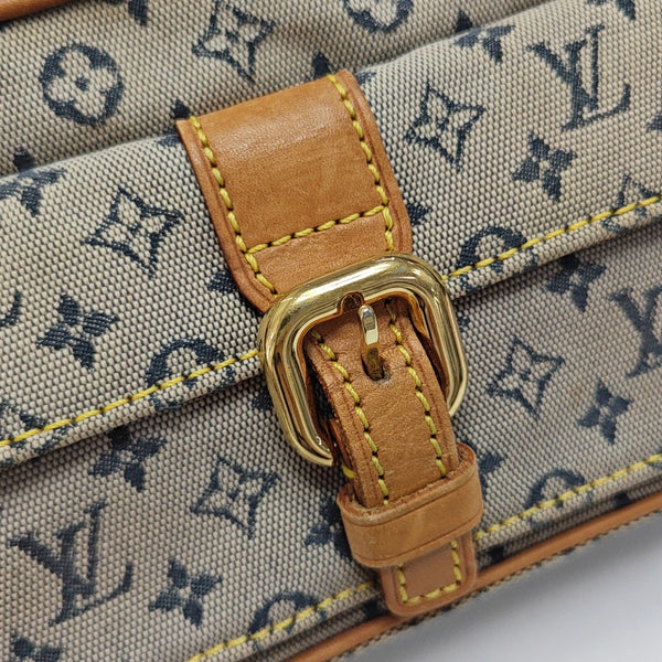 JULIETTE Mini Monogram Denim Gray