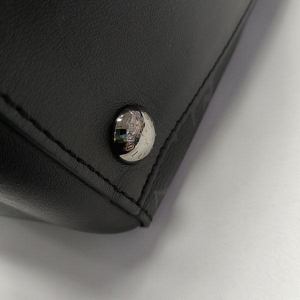 ALL-IN Monogram Coated Canvas Black