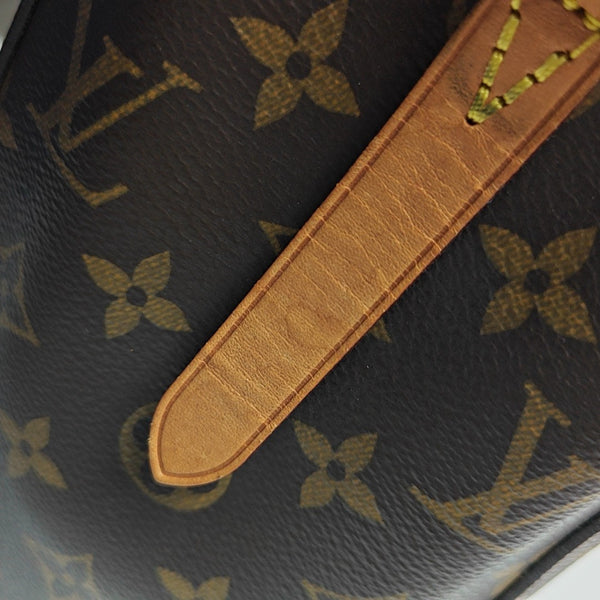 MONTAIGNE Monogram Coated Canvas Brown