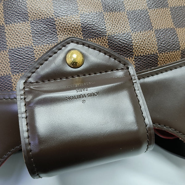 SISTINA GM Damier Ebene Coated Canvas Brown