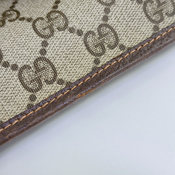 Ophidia Mini Monogram Coated Canvas Beige