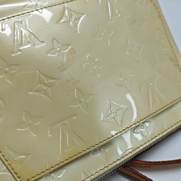 MINNA Monogram Patent Leather Yellow