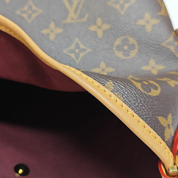 CARRYALL PM Monogram Coated Canvas Brown