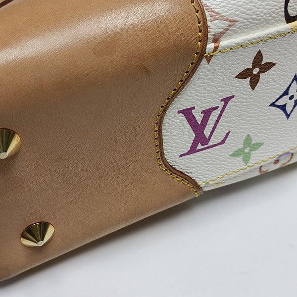 LV × TM JUDY MM Monogram Coated Canvas White