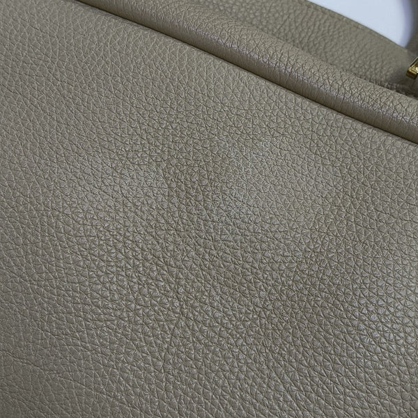 Calfskin Shoulder Bag Beige