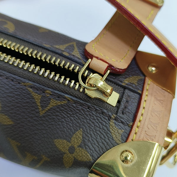 SIDE TRUNK PM Monogram Coated Canvas Brown