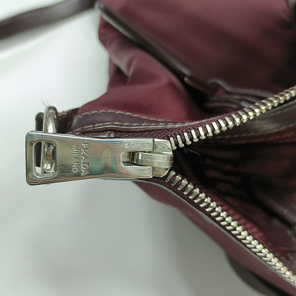 Nylon Tote Bag Red