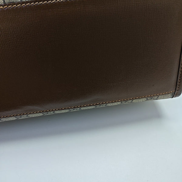 Retro Small Monogram Coated Canvas Brown