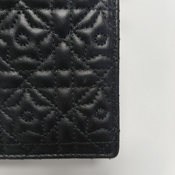 Miss Caro Mini Cannage Lambskin Black