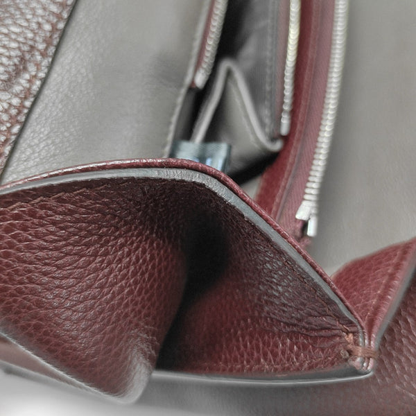Zumi Small Calfskin Red