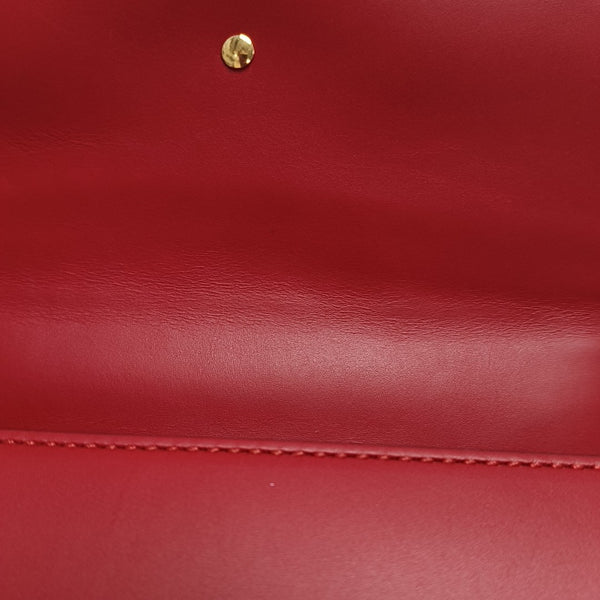 Sylvie Small Calfskin Red