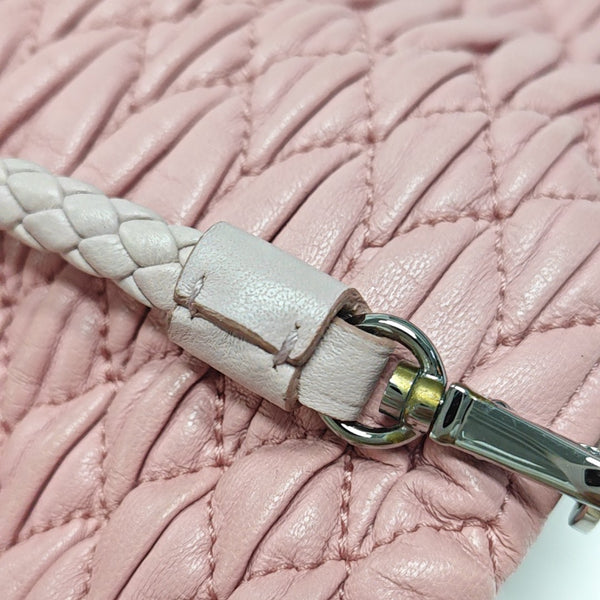 Crystal Quilted Lambskin Red