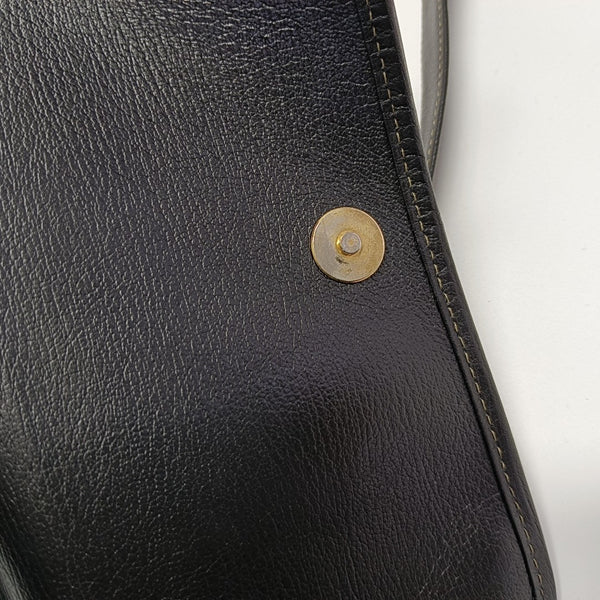 Calfskin Shoulder Bag Brown