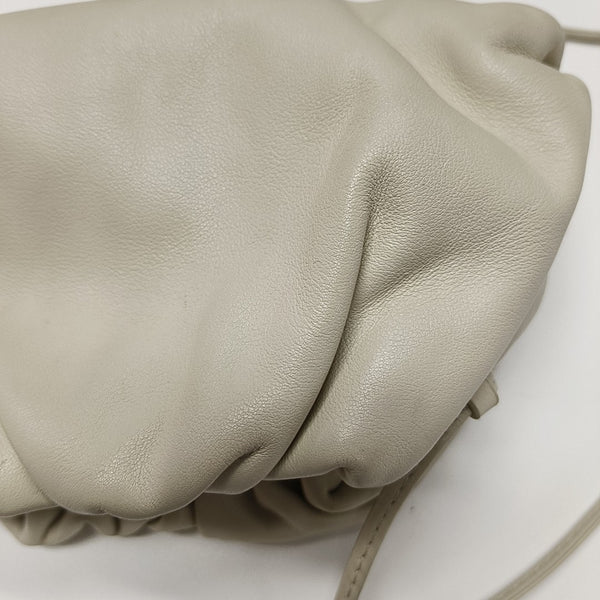 The Pouch Mini Lambskin White