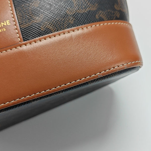 TRIOMPHE CANVAS Medium Coated Canvas Black