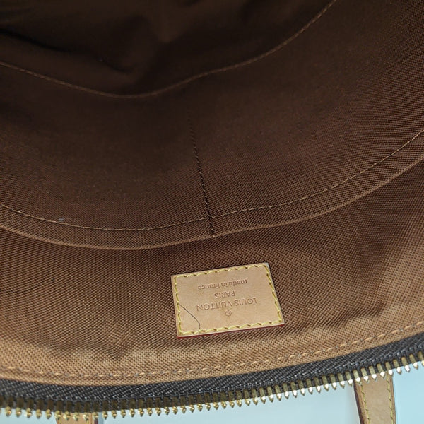 PALERMO PM Monogram Coated Canvas Brown