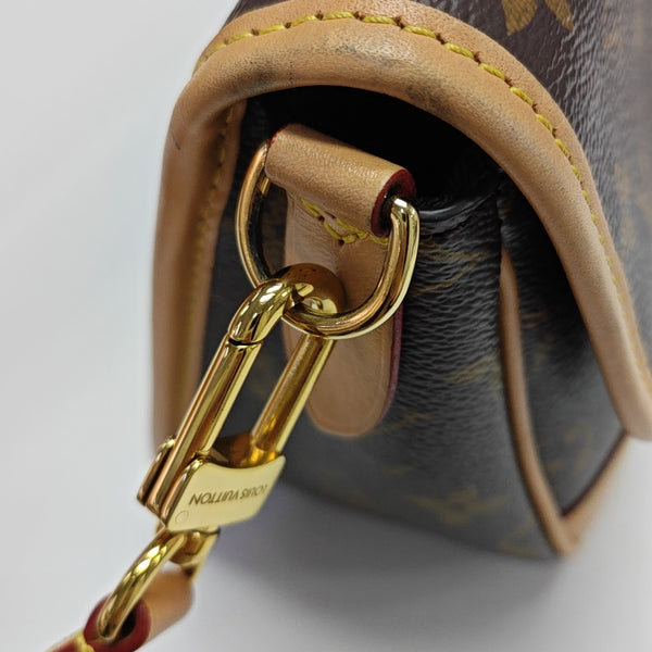 DIANE Monogram Coated Canvas Brown
