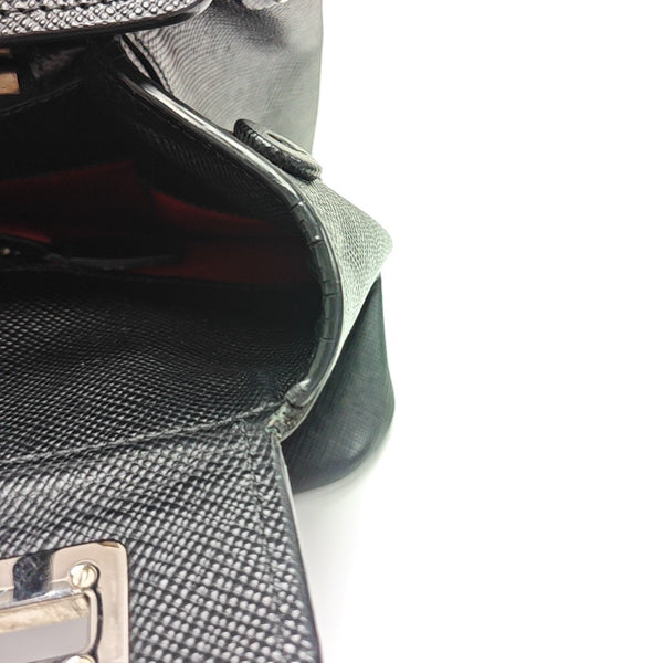 Twin Saffiano Calfskin Black