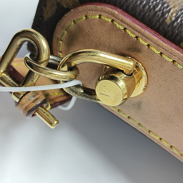 DUFFLE Monogram Coated Canvas Brown