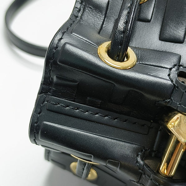 Mon Tresor Mini Calfskin Black