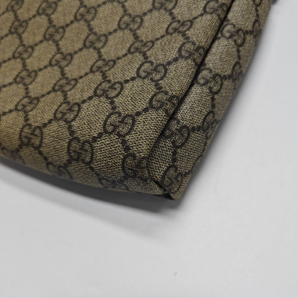 Monogram Coated Canvas Shoulder Bag Beige