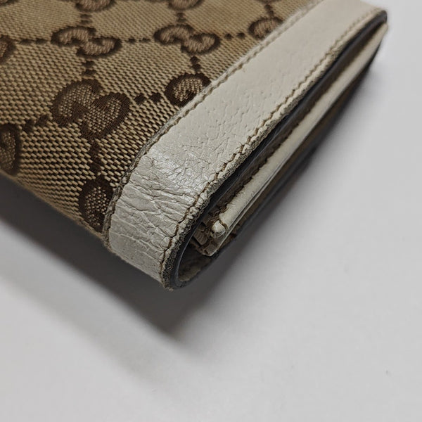 Monogram Canvas Wallet Brown