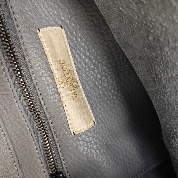 Rockstud Calfskin Blue
