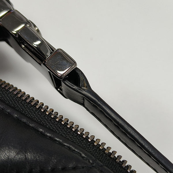 Diortravel Nomad Small Cannage Calfskin Black