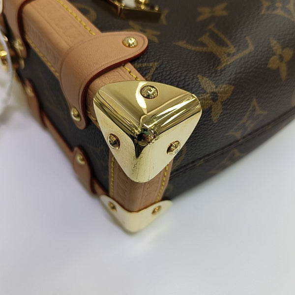 SIDE TRUNK PM Monogram Coated Canvas Brown