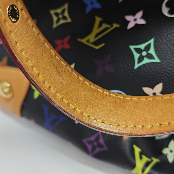 LV × TM URSULA Monogram Coated Canvas Black
