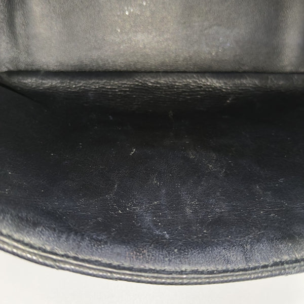 Gancini Small Calfskin Black
