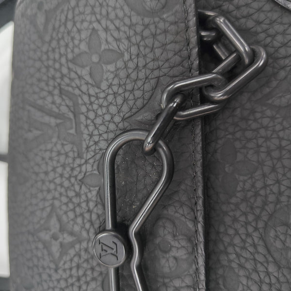 STEAMER Mini Monogram Calfskin Black