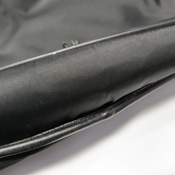 Nylon Shoulder Bag Black