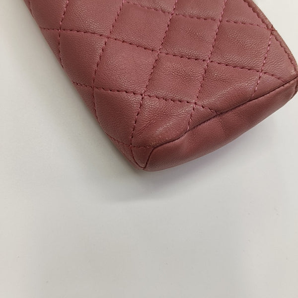 Quilted Lambskin Mini Pink