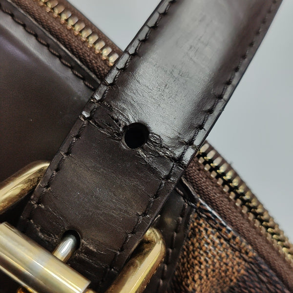 VERONA MM Damier Ebene Coated Canvas Brown