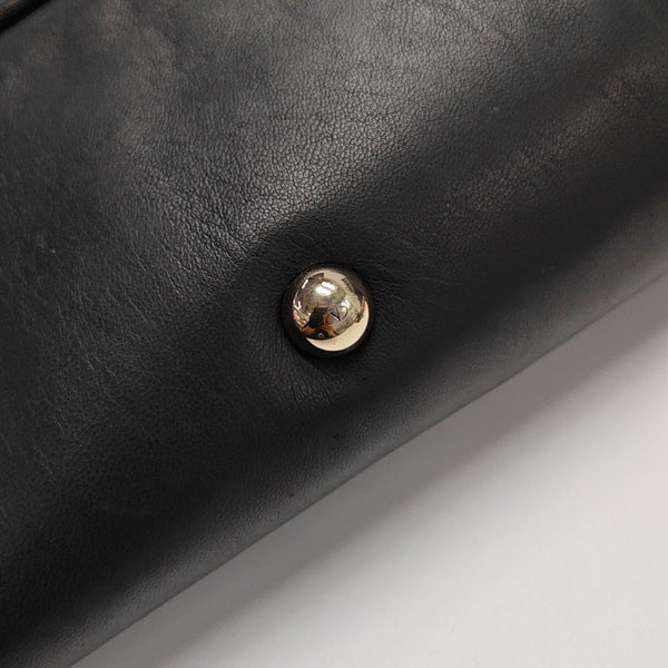 Lambskin Tote Bag Black