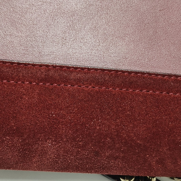 Faye Small Calfskin Red