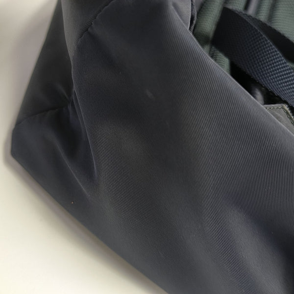 Nylon Backpack Blue