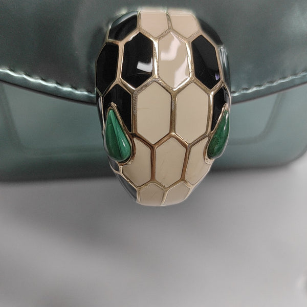 SERPENTI FOREVER Small Calfskin Green