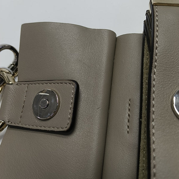 Faye Small Calfskin Gray