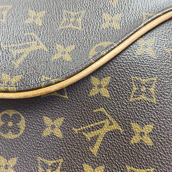 ELLIPSE PM Monogram Coated Canvas Brown