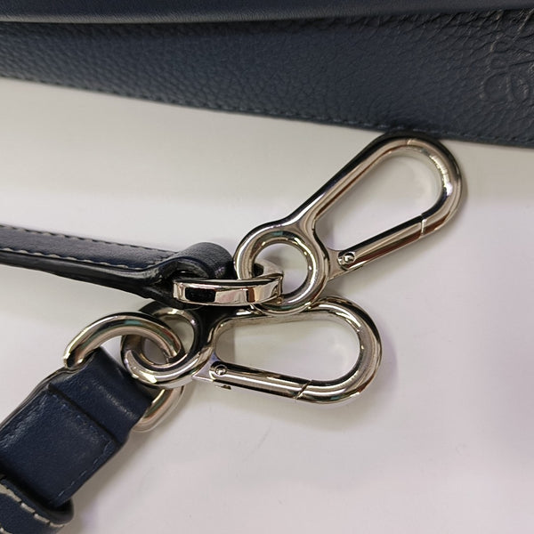 Puzzle Small Quilted Calfskin Blue