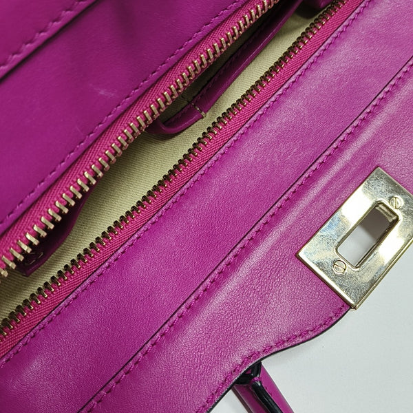 Rockstud Calfskin Red