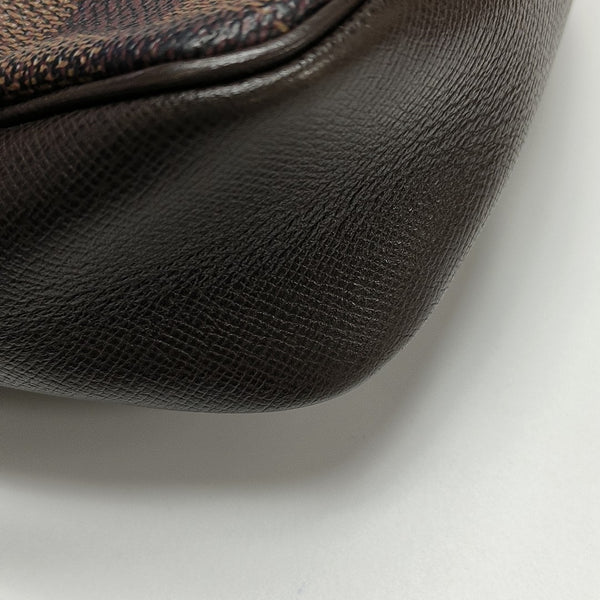 TROUSSE MAKE UP Damier Ebene Coated Canvas Brown