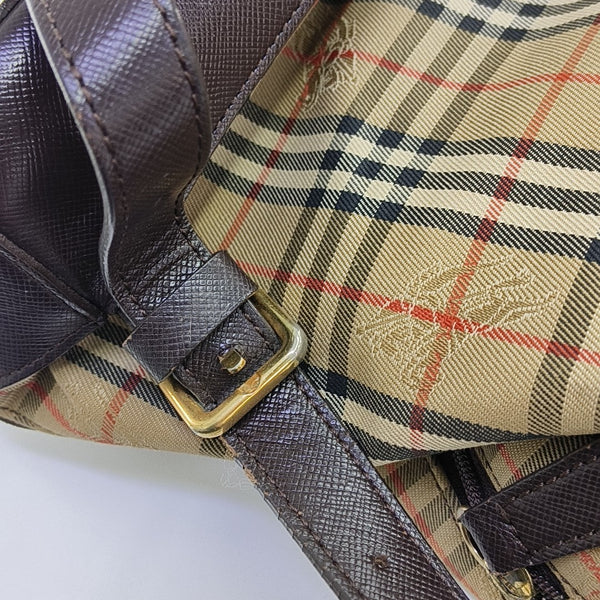 Canvas Backpack Brown