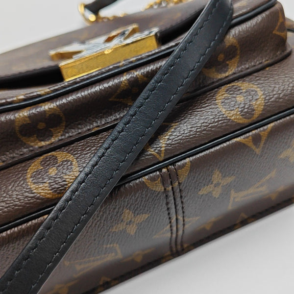 PASSY Monogram Coated Canvas Brown