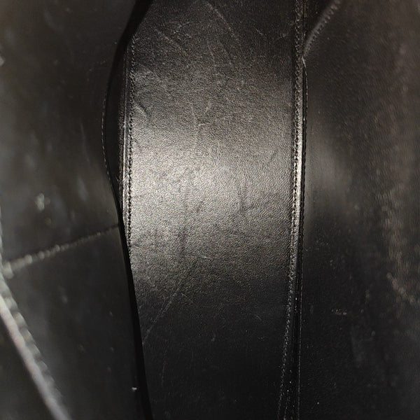 Hourglass Small Calfskin Black