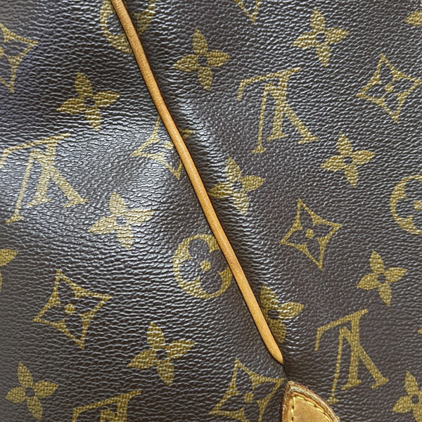 TOTALLY MM Monogram Coated Canvas Brown
